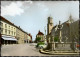 Weilheim (Oberbayern) Hauptplatz/Marienplatz Warenmagazin Colorfotokarte 1968 - Weilheim