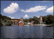 Ansichtskarte Tutzing Blick Vom See Auf Die Stadt, Bootshäuser 1982 - Tutzing