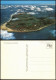 Ansichtskarte Borkum Luftbild Aus Sehr Großer Höhe Wolken 1978 - Borkum