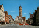 Ansichtskarte Biberach An Der Riß Marktplatz Mit St. Martins-Kirche 1970 - Biberach