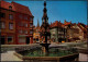 Rottweil (Neckar) Marktbrunnen, Strassen Partie Am Café Lorer 1984 - Rottweil