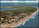 Ansichtskarte Wangerooge Luftbild Im Hintergrund Spiekeroog 1981 - Wangerooge