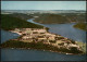 Ansichtskarte Waldeck (am Edersee) Luftbild Edertalsperre Insel Scheid 1970 - Waldeck