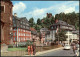 Monschau/Eifel Montjoie Partie An Der Rurbrücke Mit Rotem Haus U. VW Käfer 1975 - Monschau