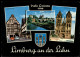 Limburg (Lahn) Mehrbildkarte 3 Ortsansichten, Wappen, Dom, VW Käfer 1975 - Limburg