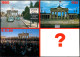 Mitte-Berlin Brandenburger Tor (Mehrbildkarte Zeitraffer & Fragezeichen) 1989 - Brandenburger Tor