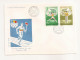 P1 Plic FDC ROMANIA - Prima Zi A Emisiunii -Jocurile Olimpice De Vara Moscova 1980 - Necirculat - First Day Cover - FDC