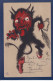 CPA Krampus Diable Devil Circulée - Fairy Tales, Popular Stories & Legends