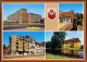 Cottbus  Stadtring, Spreewehrmühle, Wendisches Viertel, Schloss 1989 - Cottbus