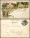 Ansichtskarte Litho AK Mühlhausen (Thüringen) Gruss Vom Weissen Haus 1897 - Mühlhausen