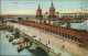 Ansichtskarte Friedrichshain-Berlin Bahnhof Stralauer Tor. 1909 - Friedrichshain