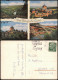 Ansichtskarte Remscheid 4 Bild Bergisches Land Schwebebahn Brücke 1957 - Remscheid