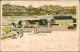 Ansichtskarte Litho AK Rathen Bahnhof Gruss Aus... 1899 - Rathen