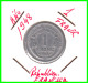 FRANCIA  MONEDA - DE 1 FRANCO DEL  AÑO  1948 - CUARTA REPUBLICA FRANCESA COMPOSICIÓN ALUMINIO - 1 Franc