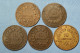 France • 10 Centimes • Lot 5x • 1872 K (2x) • 1873 K • 1881 A • 1889 A • [24-358] - 10 Centimes