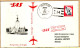 38399 / ⭐ USA First SAS Jet Flight DOUGLAS DC-8 Scandinavia 02-04-1964 CHICAGO ARLANDA Airport Sweden Copenhague Cpav - Lettres & Documents