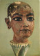 Egypte - Antiquité Egyptienne - Wood Carved Statue Of A King's Head Mounted On Lotus Flowers - Voir Timbre - CPM - Voir  - Musei