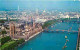 Royaume Uni - London - Aerial View Of The River Thames And Houses Of Parliament With Westminster Bridge And The Embankme - River Thames