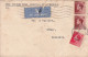 HISTORICAL DOCUMENTS  COVERS NICE FRANCHINK 1937 GRET BRITANIA   TO ROMANIA - Covers & Documents