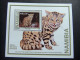 44 NAMIBIA NAMIBIE 1997 PROTENCIÓN DE LA FAUNE FELINA YVERT BLOC 29 ** MNH - Namibia (1990- ...)