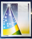 Brazil Aerogram Cod 069 Christmas New Year 2008 FLAG - Entiers Postaux