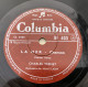 Charles Trenet - 78 Tours La Mer Columbia BF 403 (1946) - 78 G - Dischi Per Fonografi