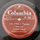 Charles Trenet - 78 Tours La Mer Columbia BF 403 (1946) - 78 T - Discos Para Fonógrafos