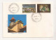 P2 Plic FDC ROMANIA - Prima Zi A Emisiunii - Obiective Turistice - First Day Cover , Uncirculated 1978 - FDC