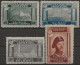 CP1-4N - 1946 Corpo Polacco, Sassone Nr. 1/4, Serie Di 4 Francobolli Nuovi Senza Linguella **/ - 1946-47 Zeitraum Corpo Polacco