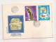 P2 Plic FDC ROMANIA - Prima Zi A Emisiunii - C. Brancusi, Sarutul - First Day Cover, Uncirculated 1976 - FDC