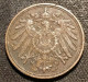 Pas Courant - ALLEMAGNE - GERMANY - 1 PFENNIG 1915 G - Wilhelm II - Type 2 - Grand Aigle- KM 10 - 1 Pfennig