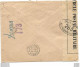 221 - 67 - Enveloppe Envoyée Du Gard à La Croix Rouge Genève 1918 - Censure - Petite Déchirure En Haut - WW1