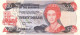 Bahamas Central Bank 20 Dollars 1974(1984) QEII Smith Signature P-47 VF - Bahama's