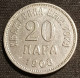 RARE - MONTENEGRO - 20 PARA 1908 - KM 4 - Yougoslavie