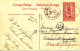 B6 BELGIAN CONGO PPS SBEP 43 VIEW 38 USED - Entiers Postaux