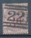 GB 1883 Queen Victoria 3d On 3d Lilac Pl.21 (DL) Very Fine Used MAJOR VARIETY: Overprinted „3“ Broken At Bottom, With - Usati