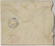 Brazil 1913 Postal Stationery Cover Sent By Traveling Courier To Mogiana Railway Co Station In Poços De Caldas Watermark - Briefe U. Dokumente