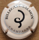 Capsule Champagne BILLECART-SALMON Série 02 Initiales Stylisées, Saumon Clair & Noir Nr50a - Billecart Salmon