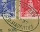 MAURITIUS  KGVI 1937 Coronation SG  249-51b With Sceptre Flaw  On Registered First Day Cover To Birmingham UK - Mauritius (...-1967)