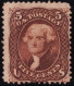 Us 1862 / 5 Cent Jefferson  Scott 75 Reddish Brown / VF Unused Stamp CV $2100 - Ungebraucht
