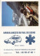 VIEUX PAPIERS CALENDRIERS PETIT FORMAT 1988 AMBULANCES VAL DE SEINE SAINT PIERRE DU VAUVRAY CITROEN DS - Kleinformat : 1981-90