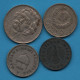 LOT MONNAIES 4 COINS : HUNGARY - BRASIL - DEUTSCHES REICH - Lots & Kiloware - Coins
