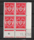 FRANCE 1952  F.M   N° 12**  15.4.52 COIN DATE GOMME D'ORIGINE SANS CHARNIÈRE  NEUF TTB      2 SCANS - 1950-1959