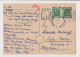 Germany Bundes 1953 Stationery Card, Ganzsache 10+10pf. Posthorn, Elephant Cachet Sent To Sofia-Bulgaria (66802) - Postkarten - Gebraucht