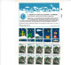 Denmark; Lions Club.  Local Christmas Seals Brønshøj & Løgstør.  2 Small Sheet - MNH (**). - Rotary, Lions Club