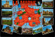 N°42000 Z -cpsm Carte Géographique La Marne - Carte Geografiche