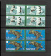 Gibraltar 2013 Endangered Animals (3rd Series) Complete Set In MNH Blocks Of 4 (G451) - Gibraltar