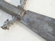 Delcampe - Arme Antique - Lourde Dague Ou épée Courte En Fonte De Fer Monobloc - Origine Et époque Inconnues - Armes Blanches