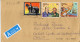 Philatelic Envelope With Stamps Sent From BELGIUM To ITALY - Storia Postale