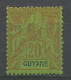 GUYANE N° 36 NEUF** LUXE SANS CHARNIERE / Hingeless / MNH - Neufs